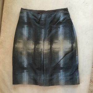 BCBGMAXAZRIA multicolor above the knee skirt/0